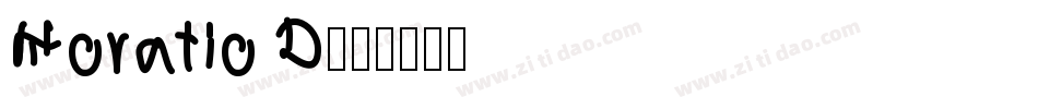 Horatio D字体转换